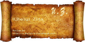 Ujhelyi Zita névjegykártya